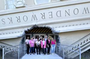 Orlando Breast Cancer Awareness Month WonderWorks Team